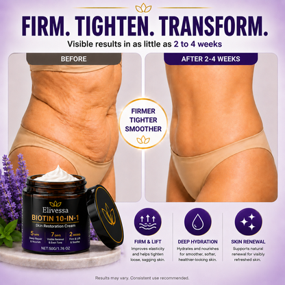 Elivessa™ Biotin 10-in-1 Skin Restoration Cream