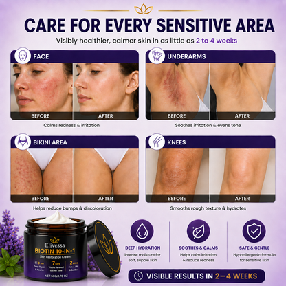 Elivessa™ Biotin 10-in-1 Skin Restoration Cream