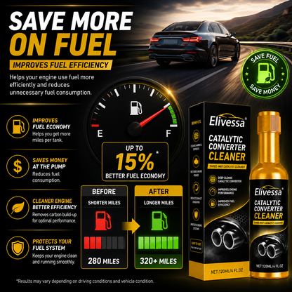 Elivessa™ Catalytic Converter Cleaner & Fuel Saver