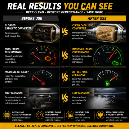 Elivessa™ Catalytic Converter Cleaner & Fuel Saver