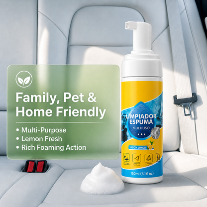 4-in-1 Multi-Enzyme Foam Cleaner – Deep Clean Car, Kitchen, Bathroom & Sofa